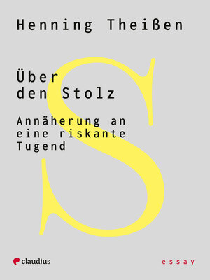 cover image of Über den Stolz